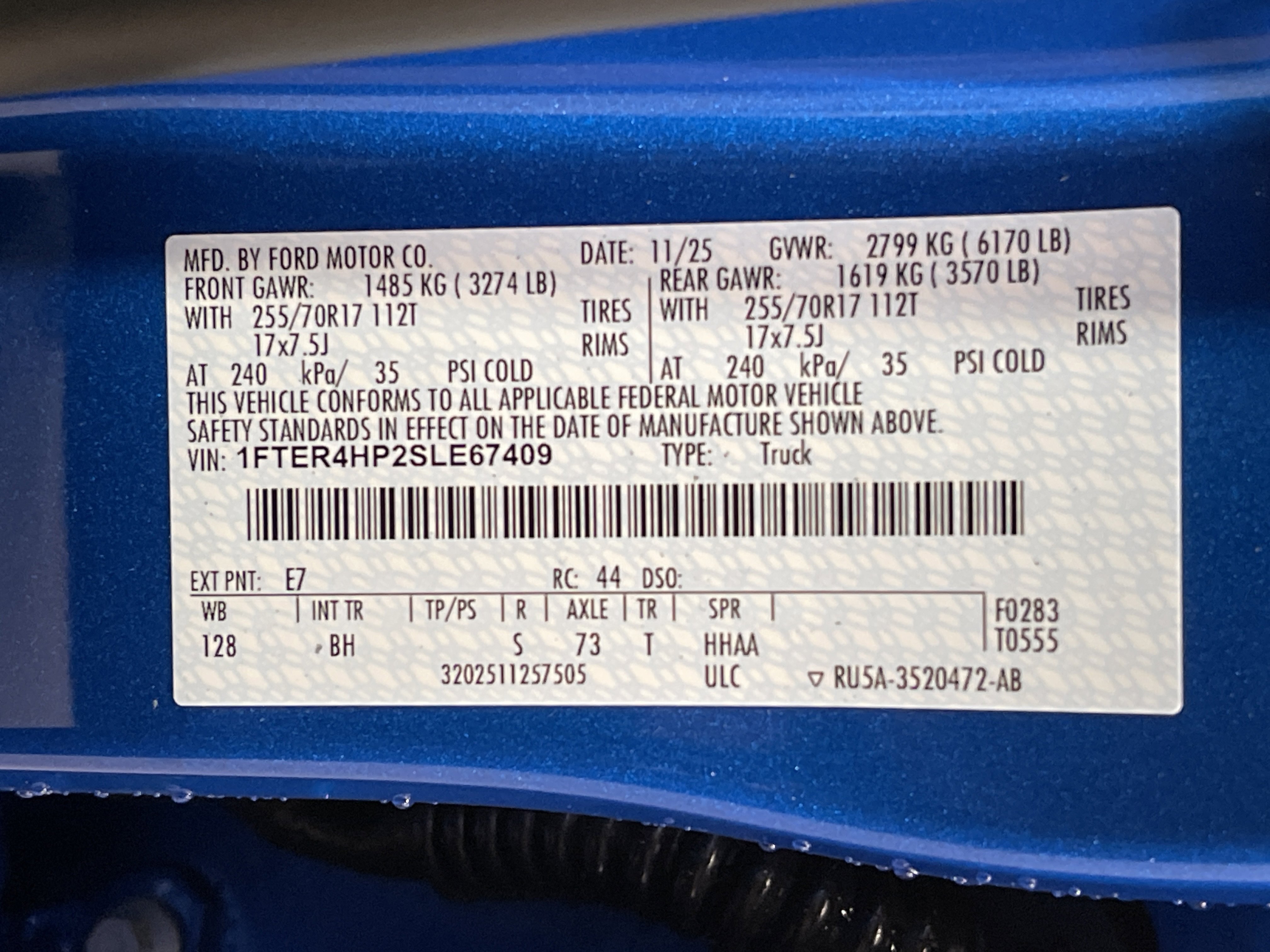 New 2025 Ford Ranger XLT w/ Advanced Towing Package image 28