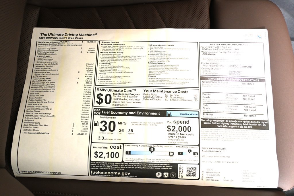 Used 2026 BMW 228i xDrive w/ Technology Package AWD/4WD image 34