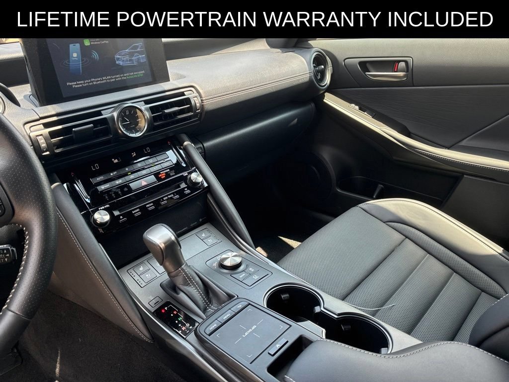 Used 2025 Lexus IS 350 F Sport w/ Accessory Package RWD image 11