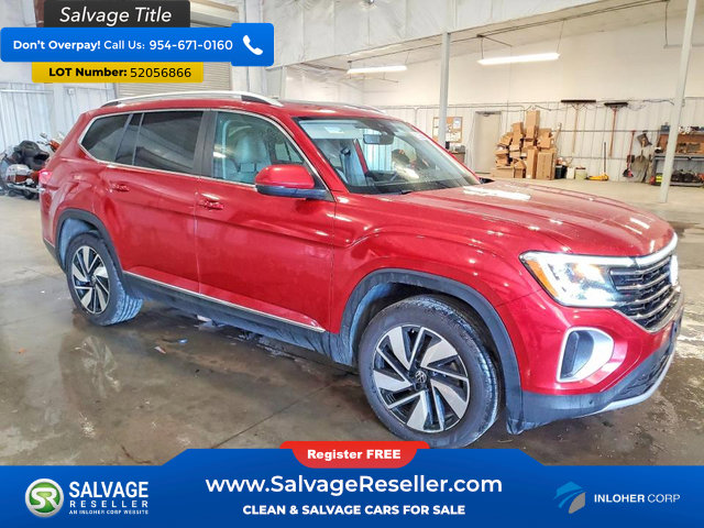 Used 2024 Volkswagen Atlas SEL AWD/4WD image 5
