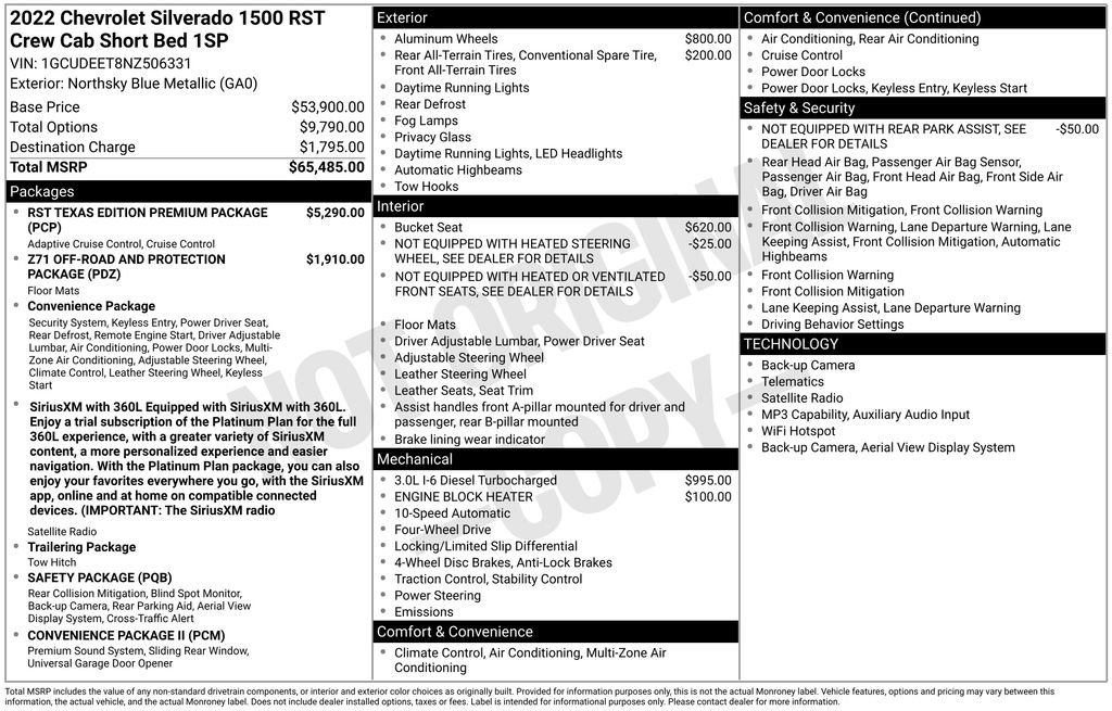 Used 2022 Chevrolet Silverado 1500 RST AWD/4WD image 7