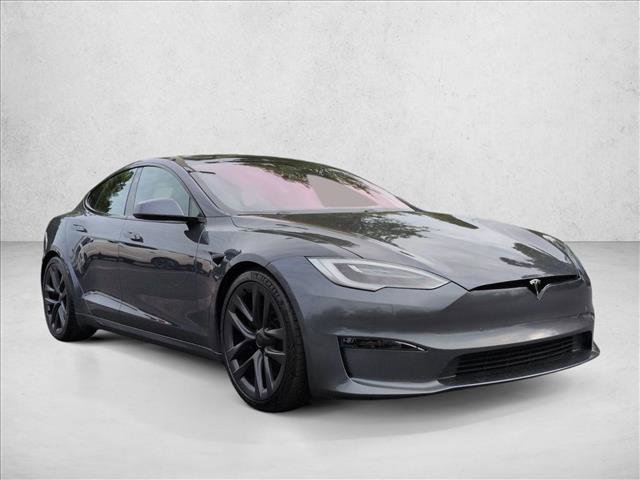 Used 2021 Tesla Model S Plaid AWD/4WD image 3