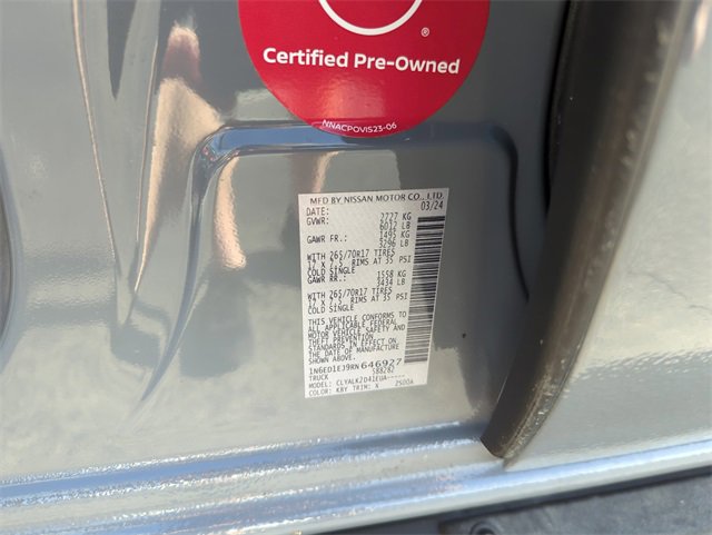 Certified 2024 Nissan Frontier Pro-X image 38