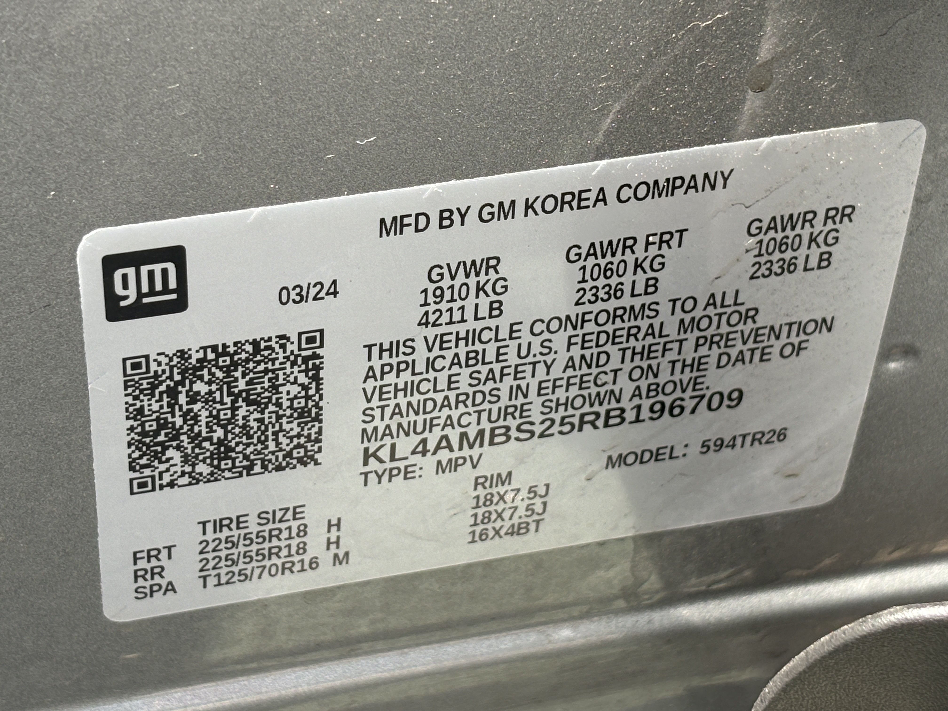 Certified 2024 Buick Encore GX Preferred w/ Comfort Package FWD image 19