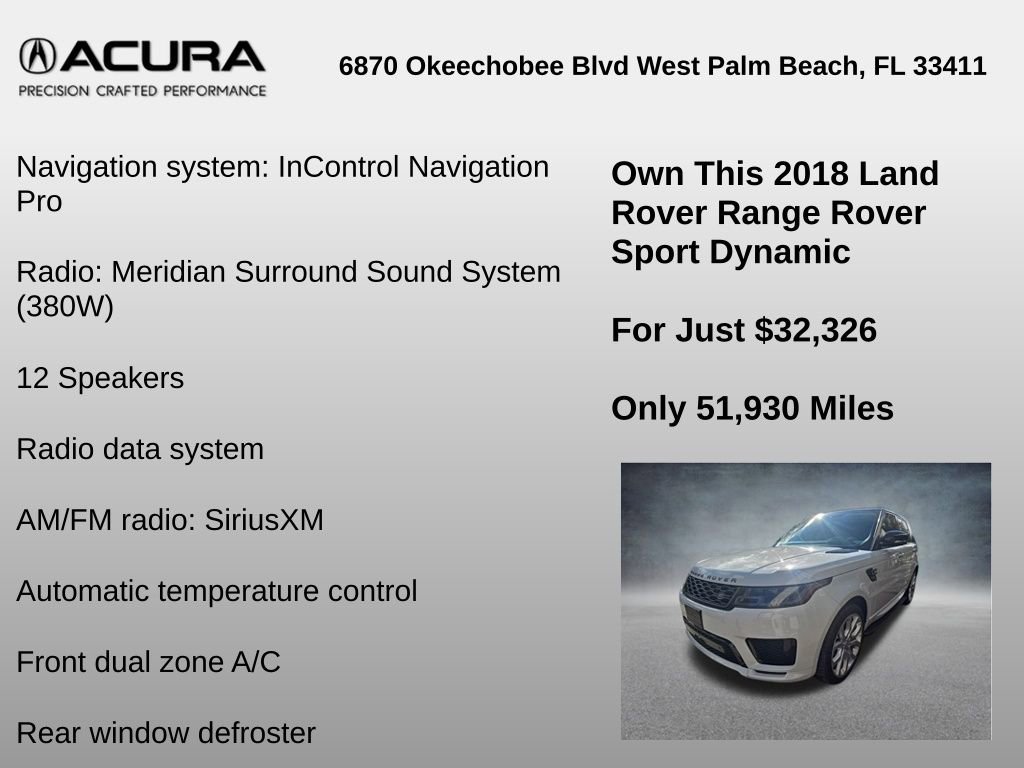 Used 2018 Land Rover Range Rover Sport Supercharged image 6