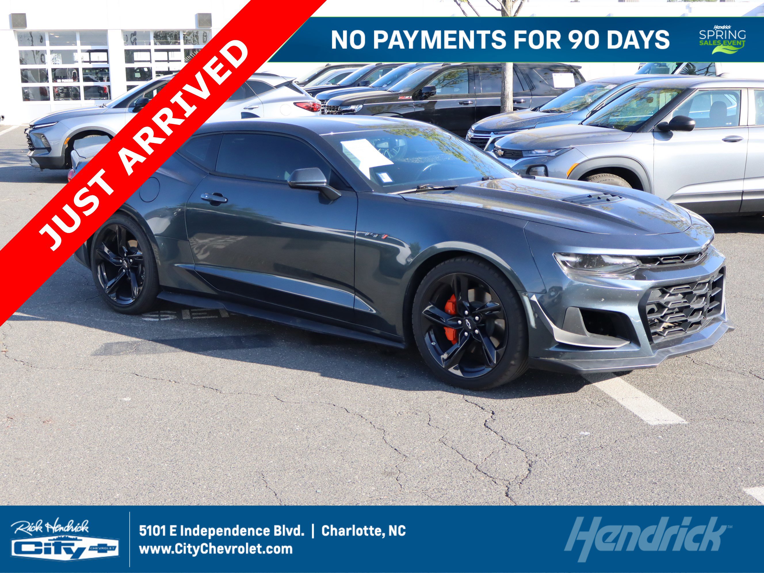 Used 2021 Chevrolet Camaro LT w/ Technology Package RWD image 1