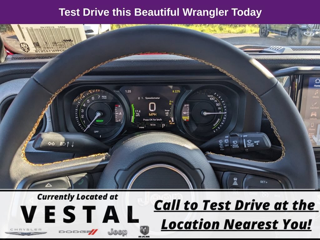 New 2024 Jeep Wrangler Unlimited w/ Convenience Group AWD/4WD image 31