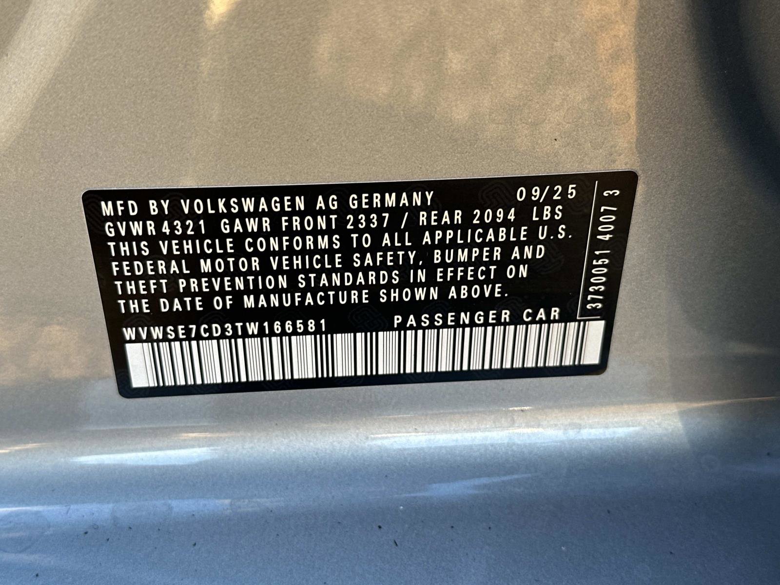 New 2026 Volkswagen GTI SE image 19