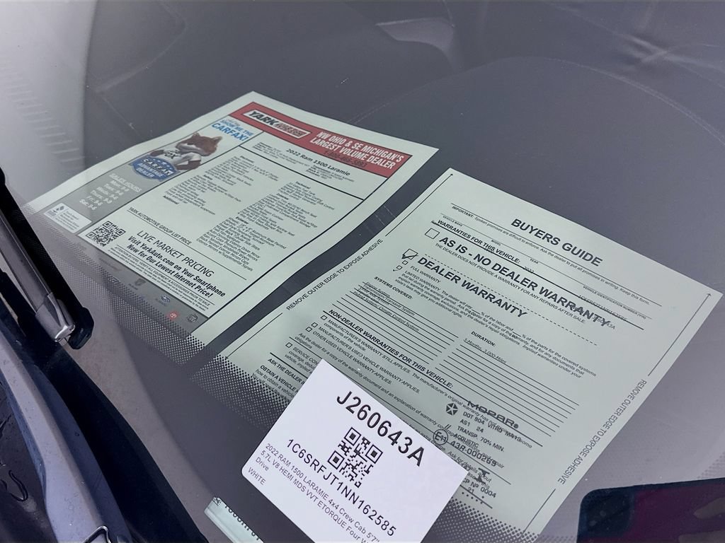 Certified 2022 RAM 1500 Laramie AWD/4WD image 16