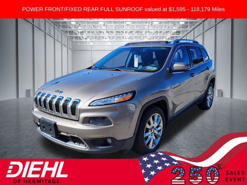 Used 2016 Jeep Cherokee Limited