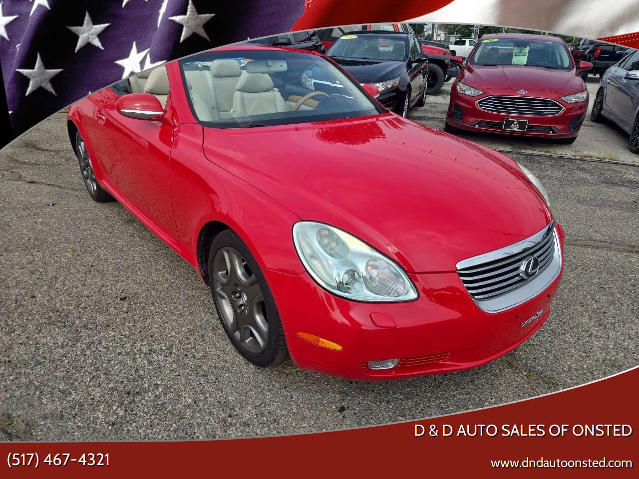 Used 2002 Lexus SC 430 Convertible