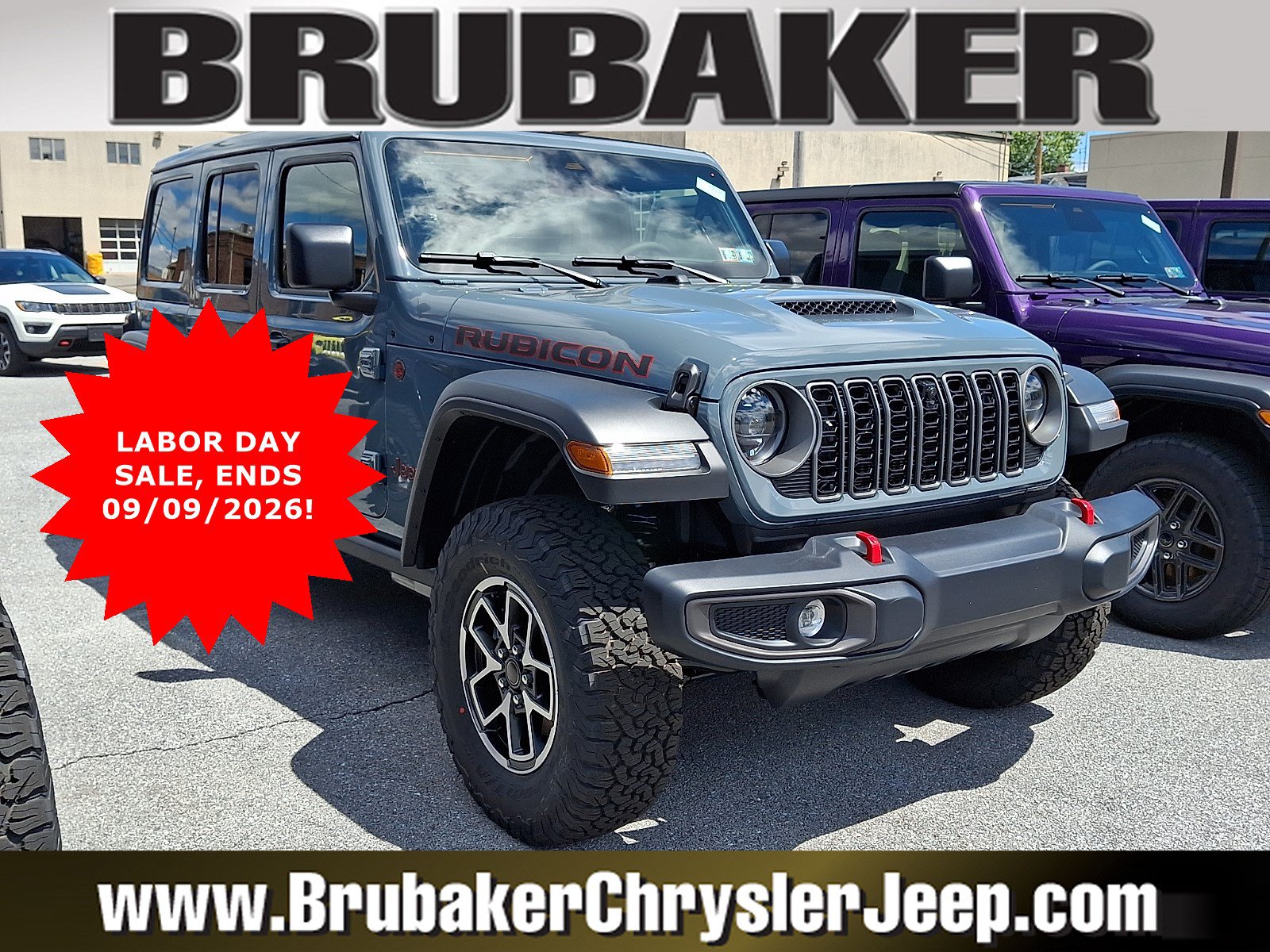 New 2026 Jeep Wrangler Unlimited Rubicon w/ Safety Group