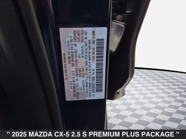Certified 2025 MAZDA CX-5 AWD 2.5 S w/ Premium Plus Pkg image 37