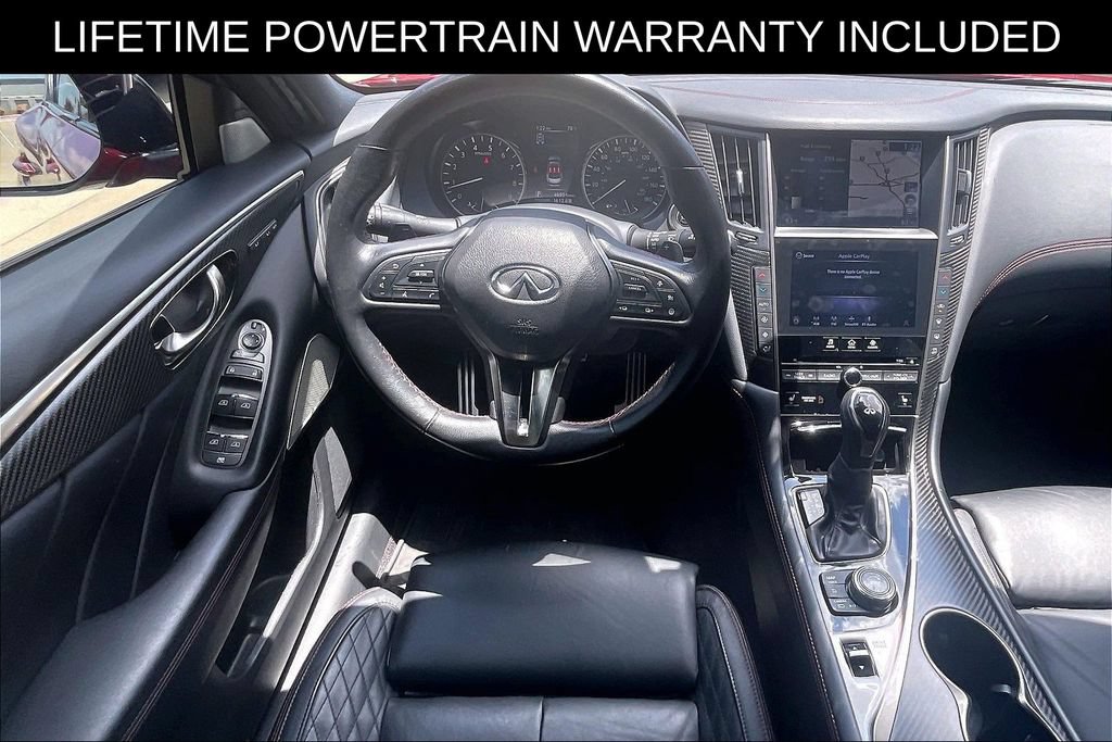 Certified 2024 INFINITI Q50 Red Sport 400 w/ Carbon Fiber Package AWD/4WD image 6