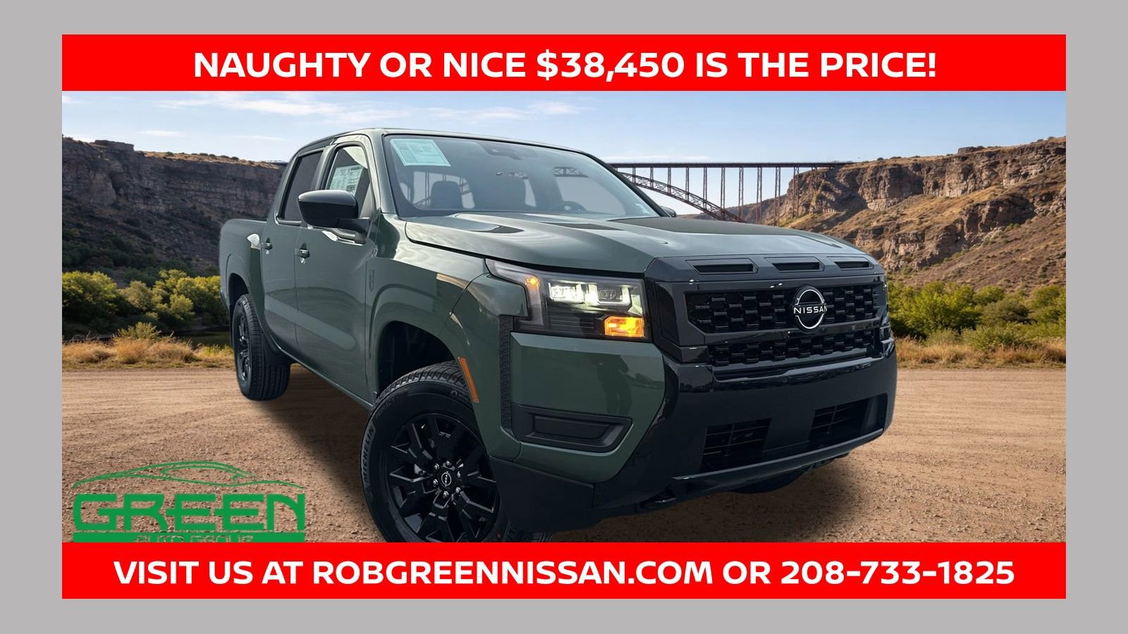 New 2026 Nissan Frontier SV image 1