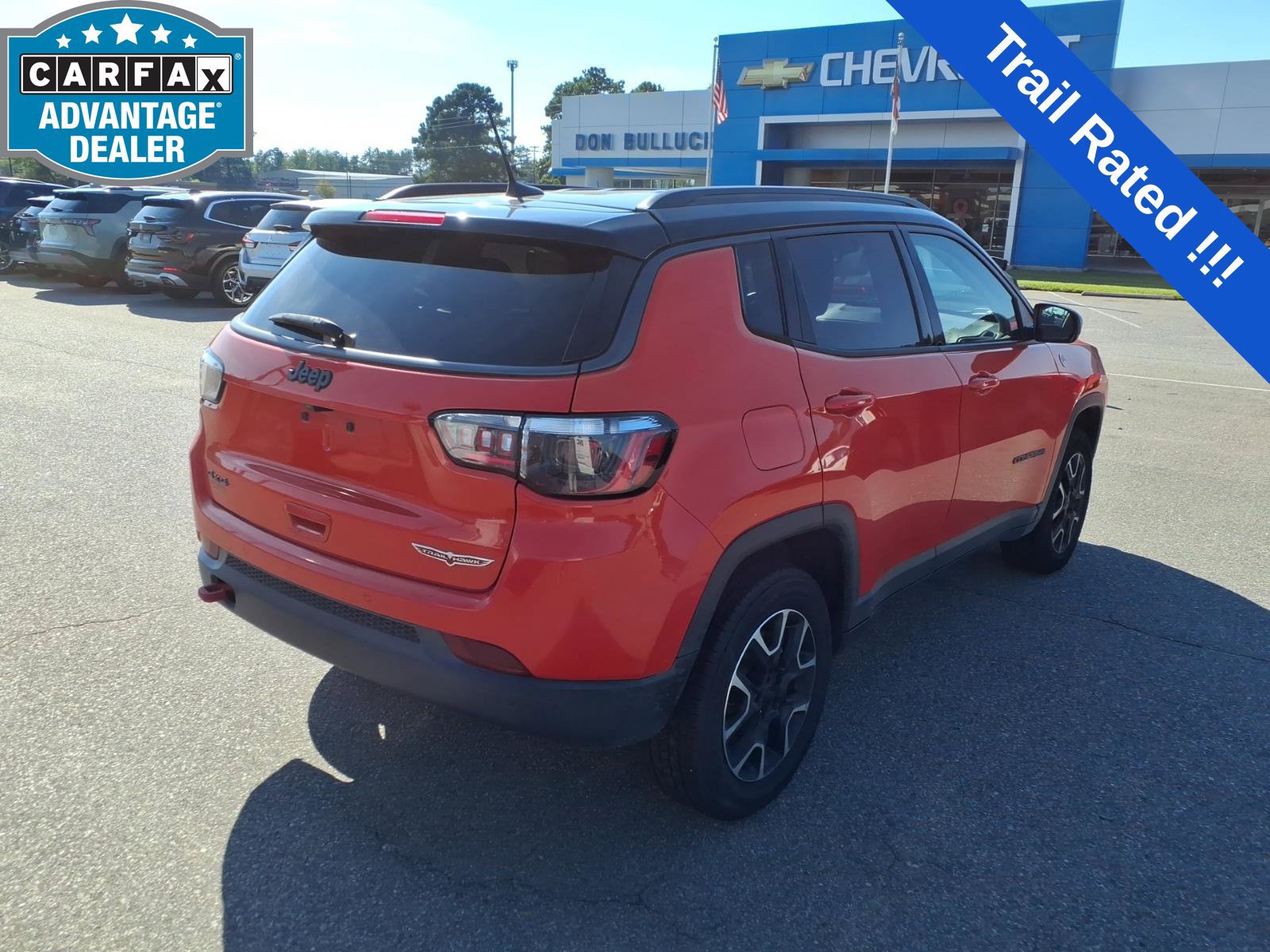 Used 2021 Jeep Compass Trailhawk AWD/4WD image 5