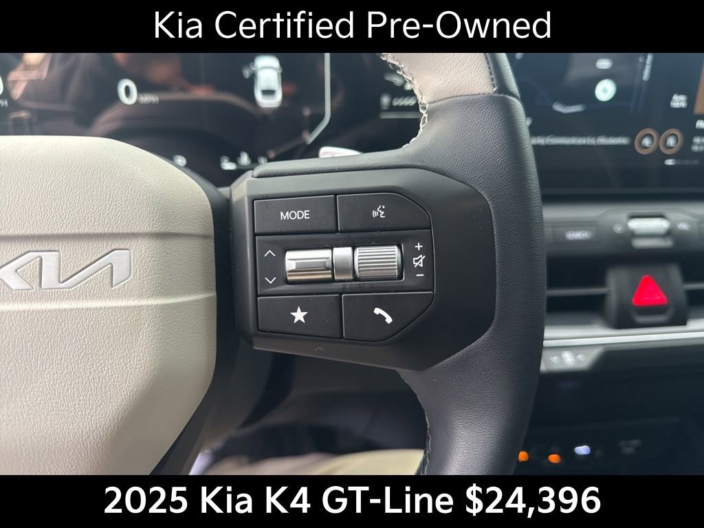 Certified 2025 Kia K4 GT-Line w/ GT-Line Sunroof Package image 34