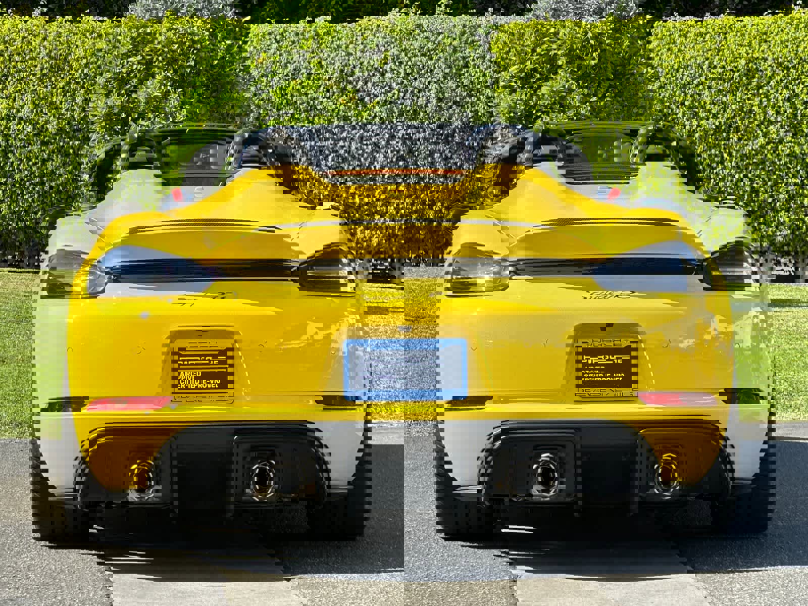 Certified 2025 Porsche 718 Boxster Spyder RS w/ Weissach Package image 6