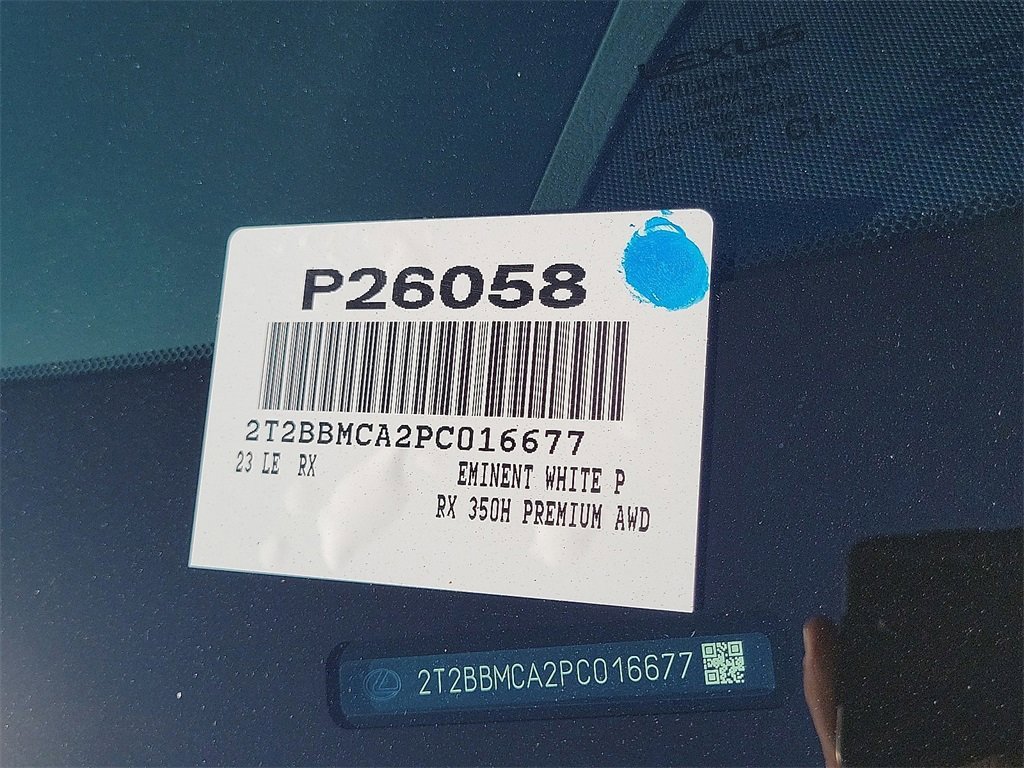 Used 2023 Lexus RX 350h image 30