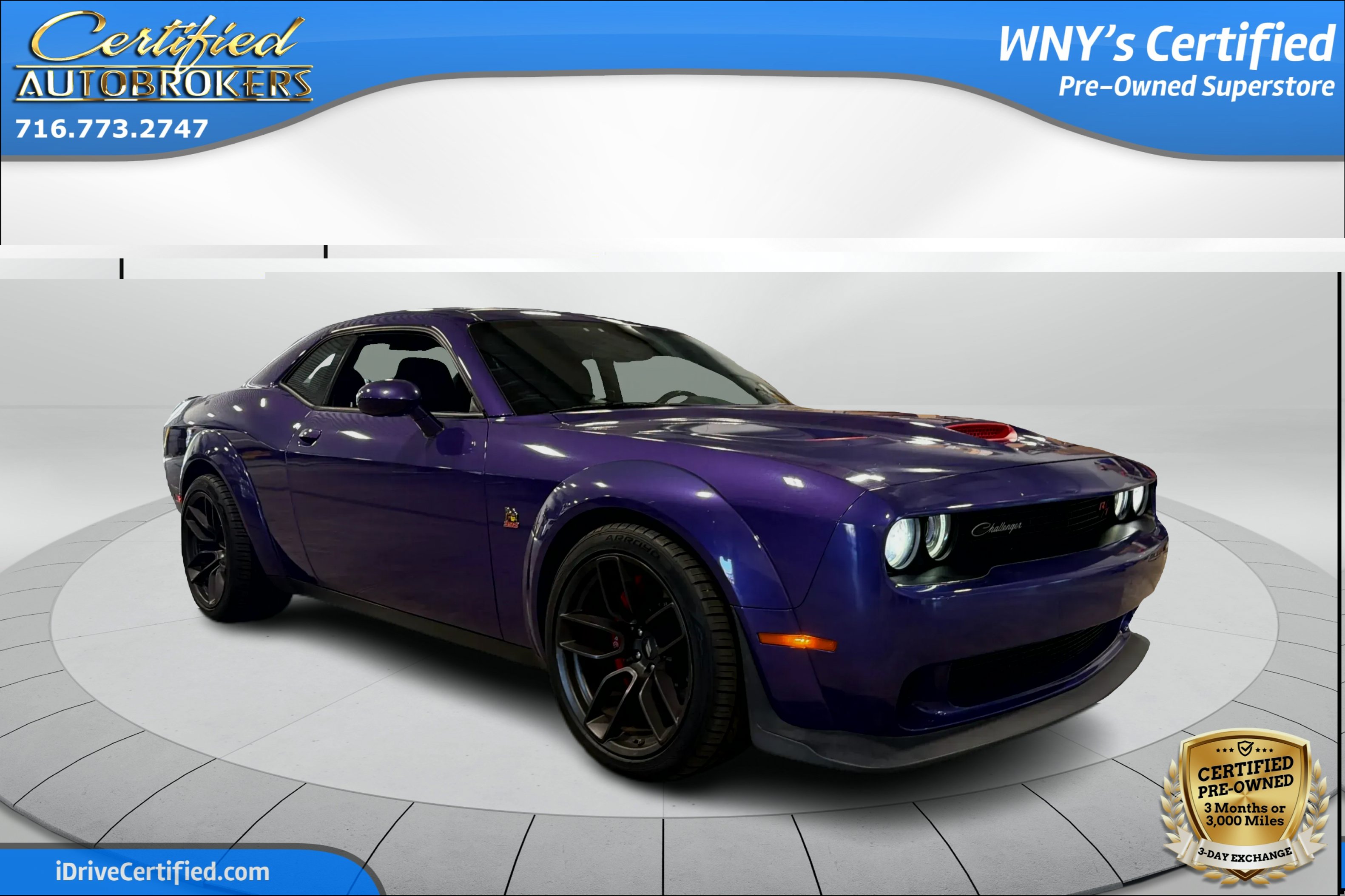 Used 2019 Dodge Challenger R/T Scat Pack RWD image 3