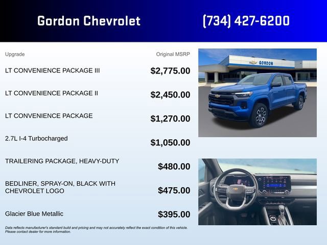 Used 2023 Chevrolet Colorado LT w/ LT Convenience Package III image 5