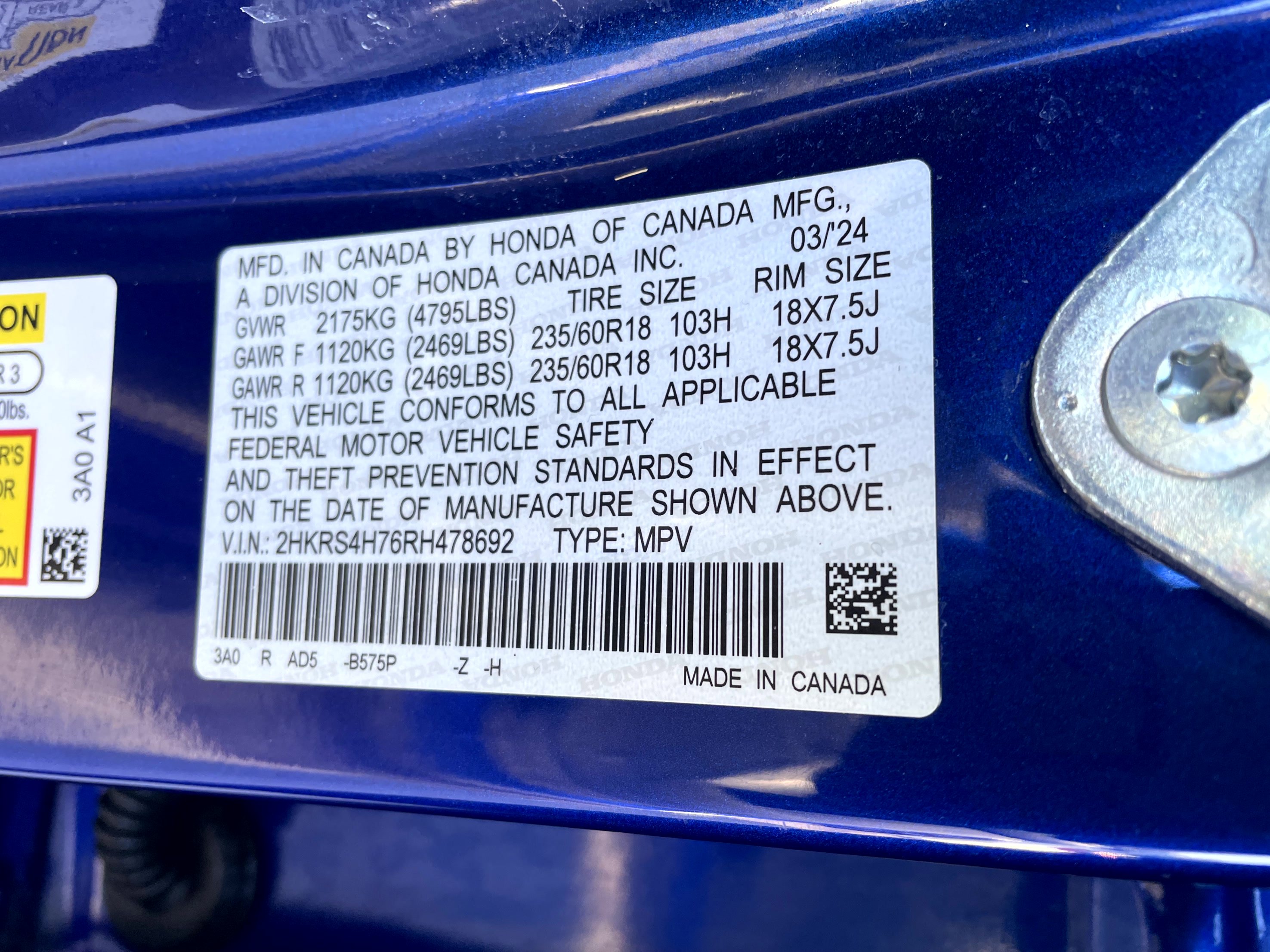 Used 2024 Honda CR-V EX-L image 24