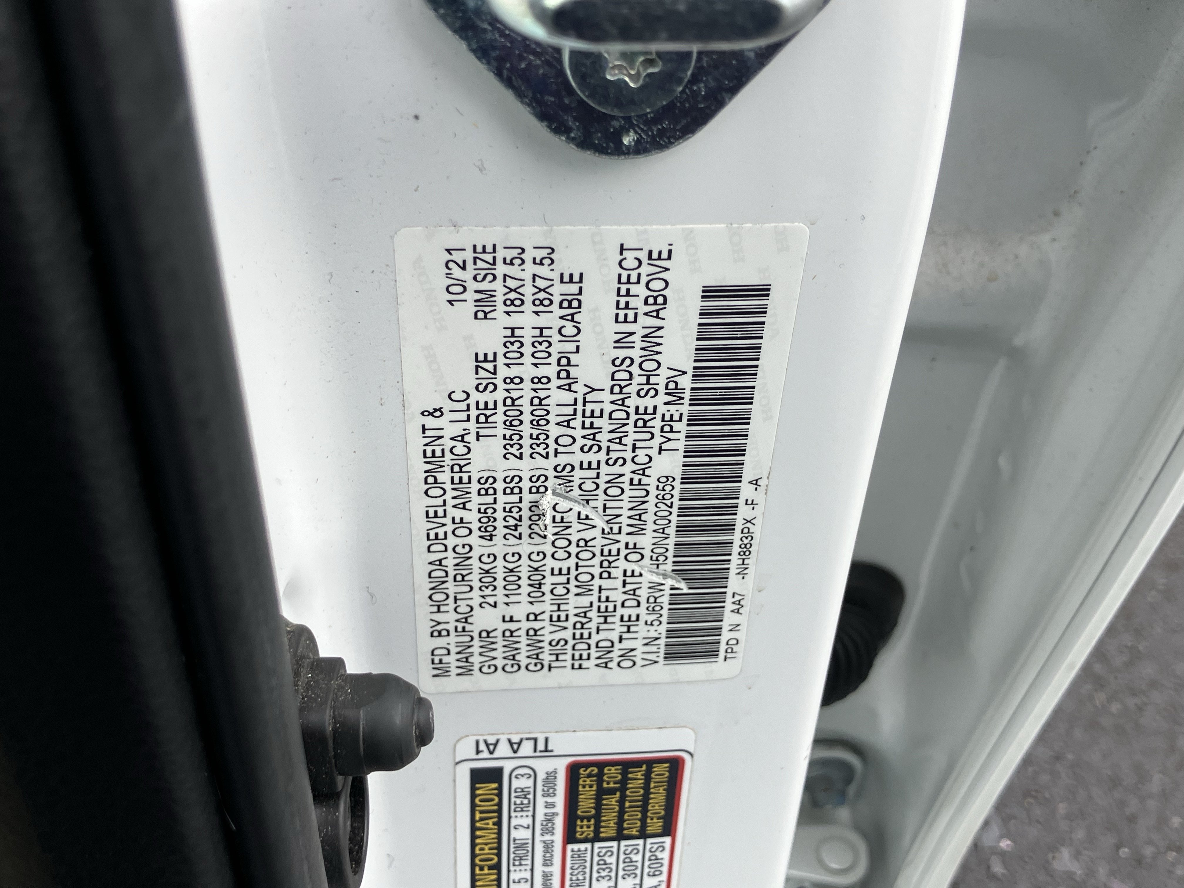 Certified 2022 Honda CR-V EX image 31