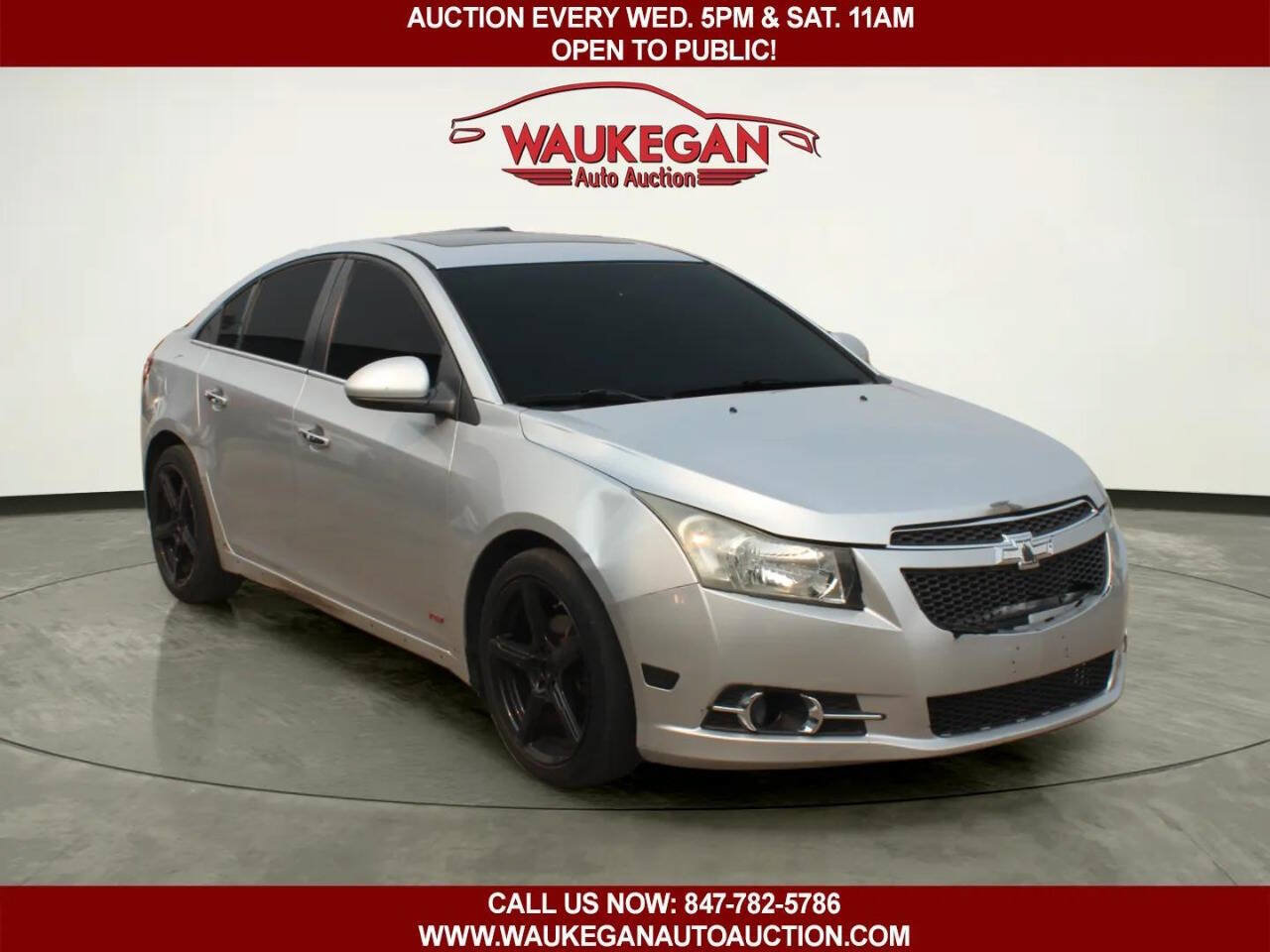 Used 2013 Chevrolet Cruze LTZ w/ RS Package FWD image 3