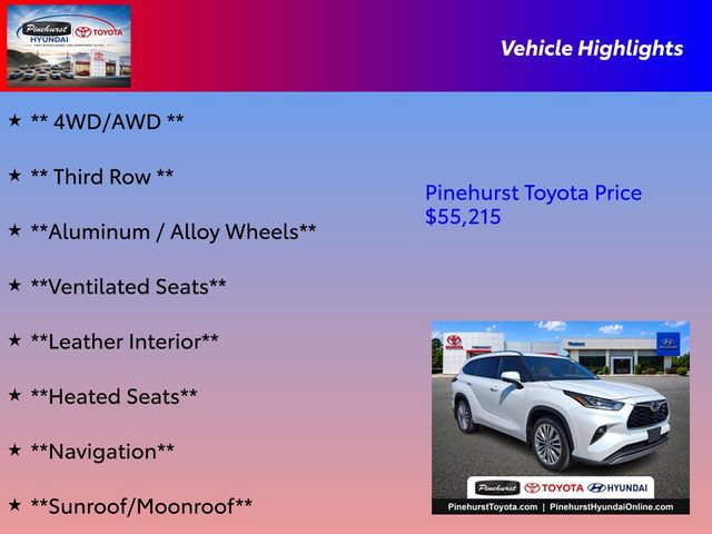 Used 2026 Toyota Highlander Platinum AWD/4WD image 29