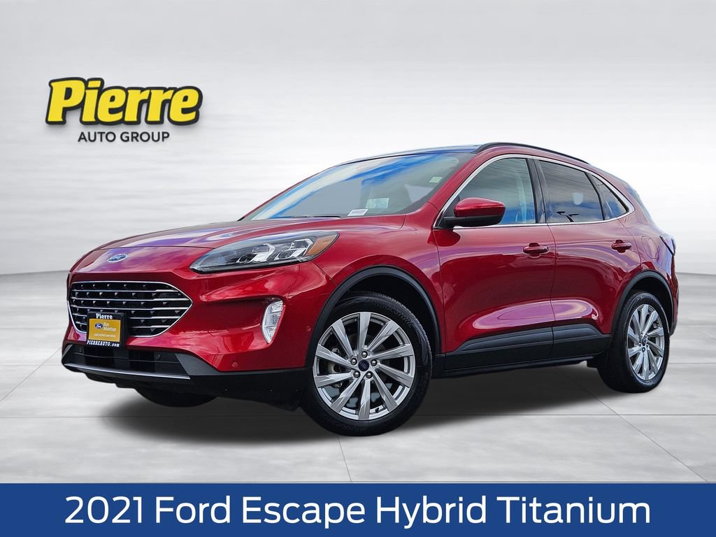 Certified 2021 Ford Escape Titanium w/ Titanium Elite Package AWD/4WD 360° Tour