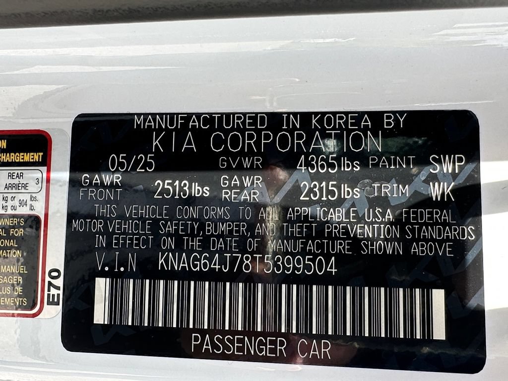 Used 2026 Kia K5 GT-Line w/ GT-Line Red Interior Package FWD image 16