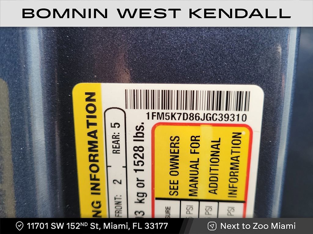 Used 2018 Ford Explorer XLT w/ Equipment Group 202A image 24