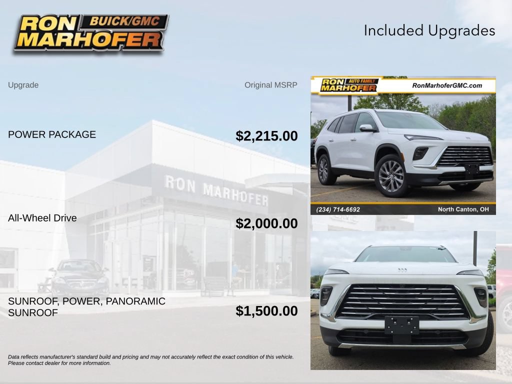 New 2026 Buick Enclave Preferred w/ Power Package AWD/4WD image 6
