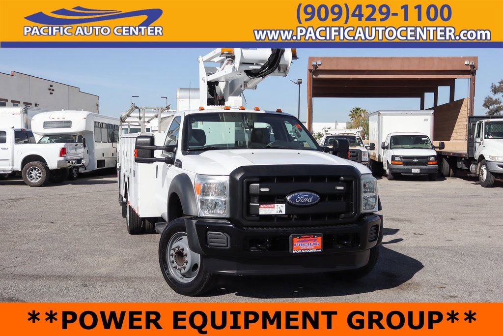 Used 2012 Ford F550 2WD Regular Cab Super Duty w/ PWR Equipment Group image 1