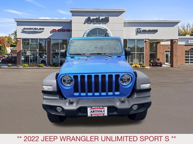Certified 2022 Jeep Wrangler Unlimited Sport AWD/4WD image 3