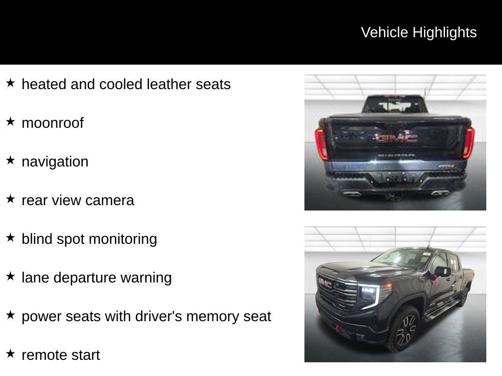 Used 2023 GMC Sierra 1500 AT4 w/ Technology Package AWD/4WD image 10