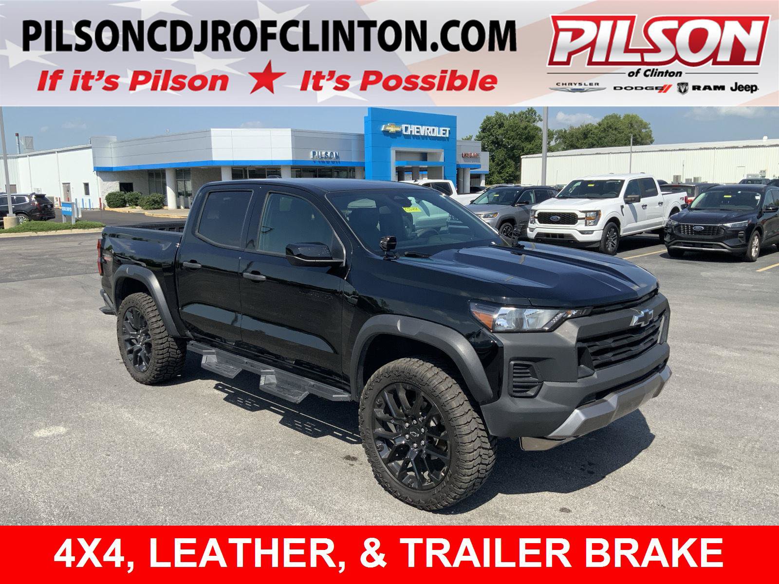Used 2024 Chevrolet Colorado Trail Boss w/ LPO, Skid Plate Package AWD/4WD image 1