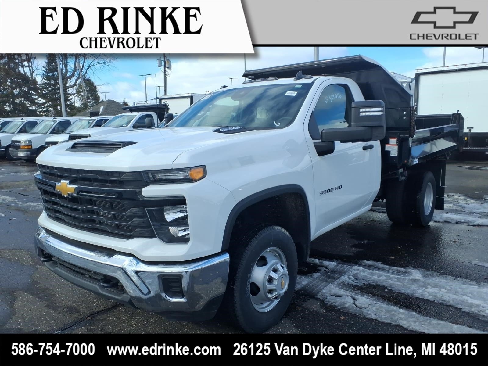New 2025 Chevrolet Silverado 3500 W/T w/ WT Convenience Package AWD/4WD image 1