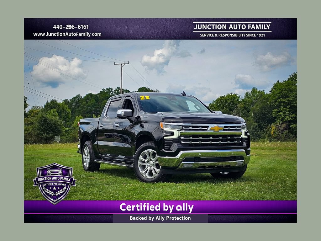 Used 2023 Chevrolet Silverado 1500 LTZ w/ LTZ Premium Package AWD/4WD 360° Tour