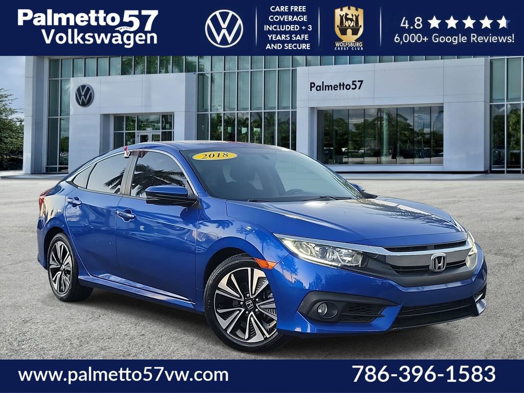 Used 2018 Honda Civic EX-T image 1