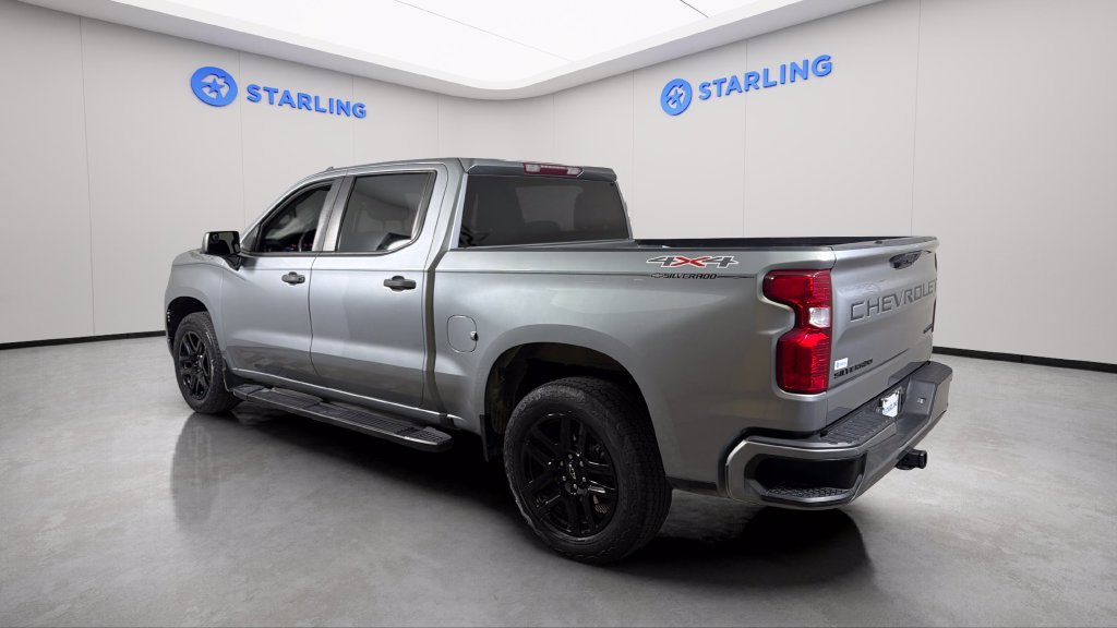 Certified 2023 Chevrolet Silverado 1500 Custom w/ LPO, Dark Essentials Package AWD/4WD image 5