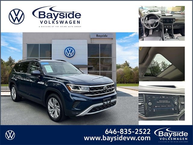 Certified 2022 Volkswagen Atlas SE w/ Panoramic Sunroof Package image 1