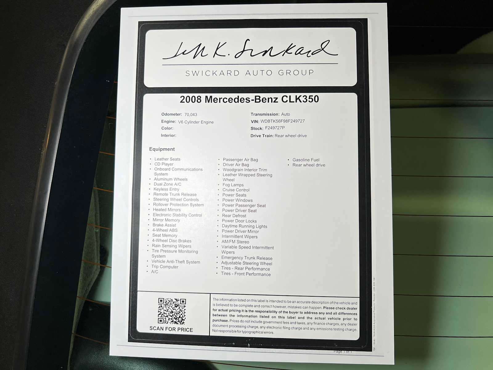 Used 2008 Mercedes-Benz CLK 350 Cabriolet image 35
