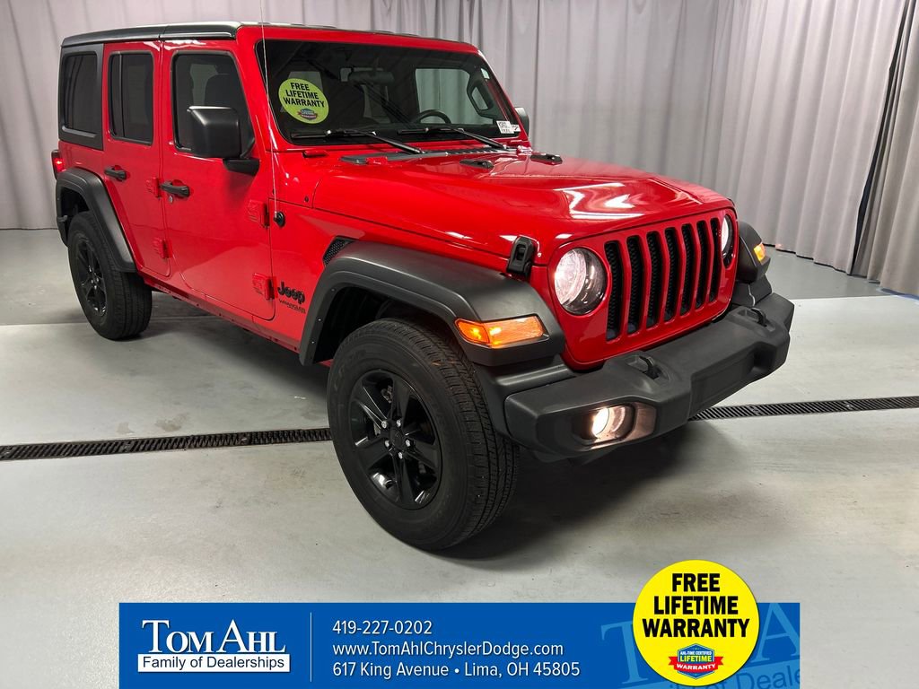 Used 2021 Jeep Wrangler Unlimited Sport image 1