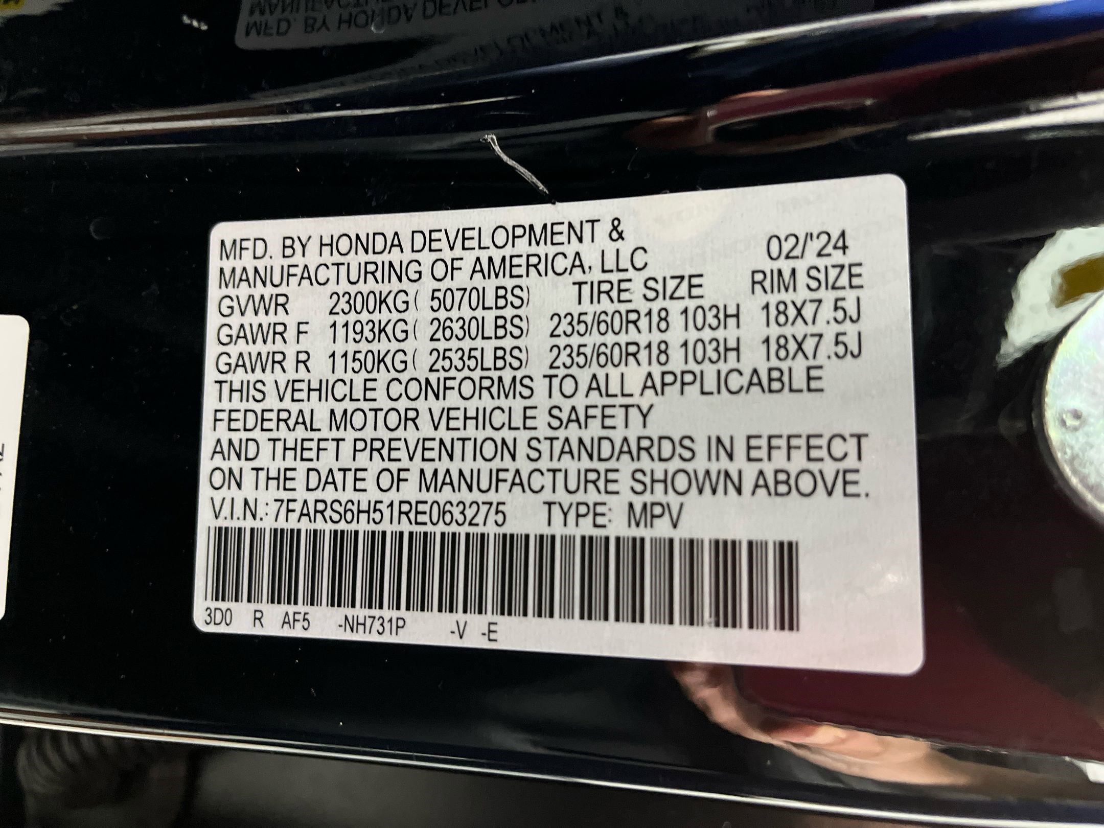 Certified 2024 Honda CR-V Sport image 17