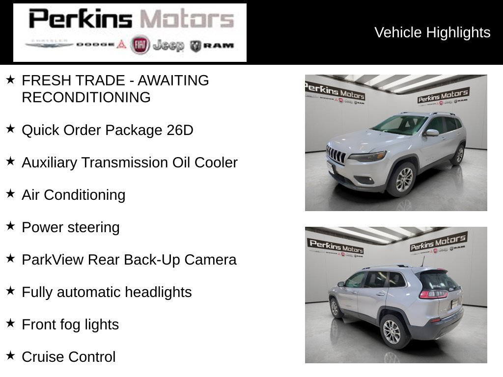 Used 2019 Jeep Cherokee Latitude Plus AWD/4WD image 25