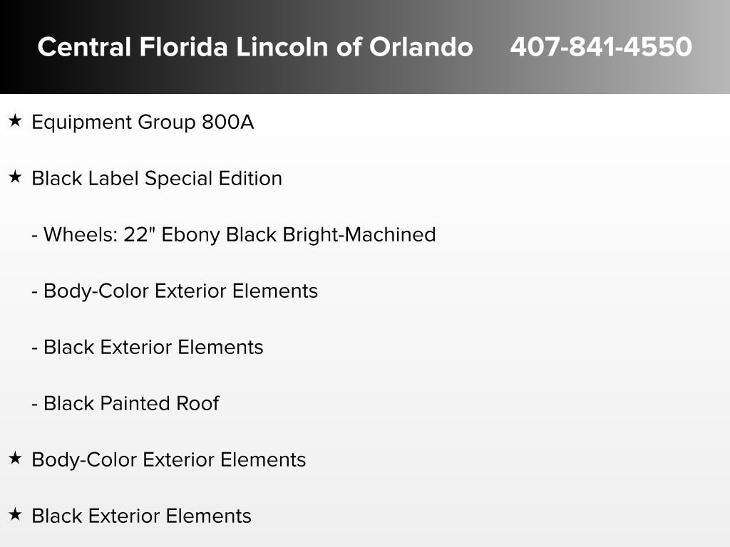 New 2025 Lincoln Aviator Black Label w/ Black Label Special Edition image 5