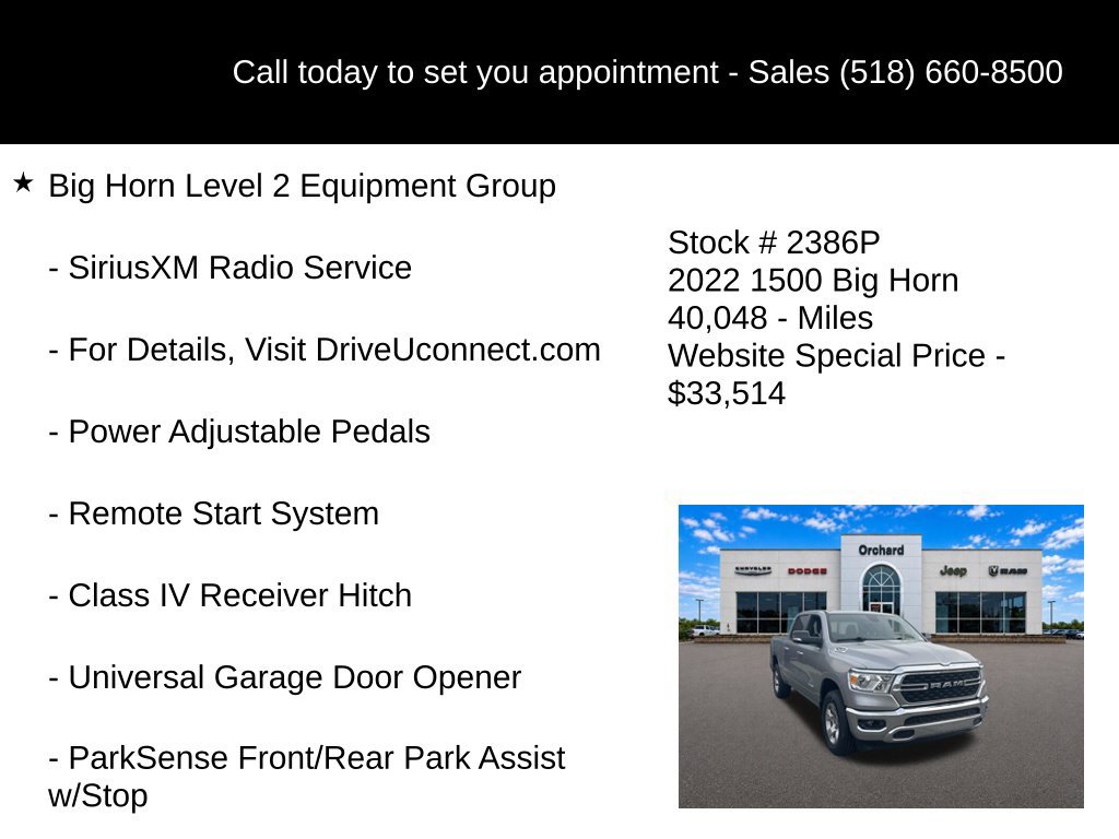 Used 2022 RAM 1500 Big Horn AWD/4WD image 30