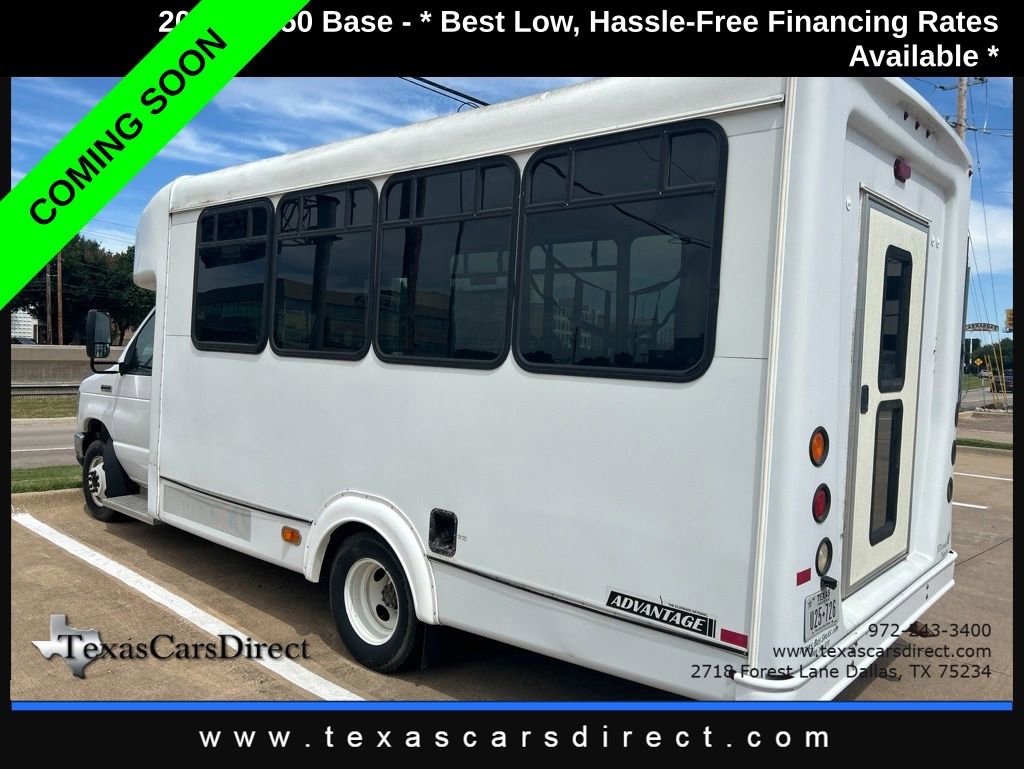 Used 2016 Ford E-350 and Econoline 350 Super Duty w/ Shuttle Bus Prep Package RWD image 5