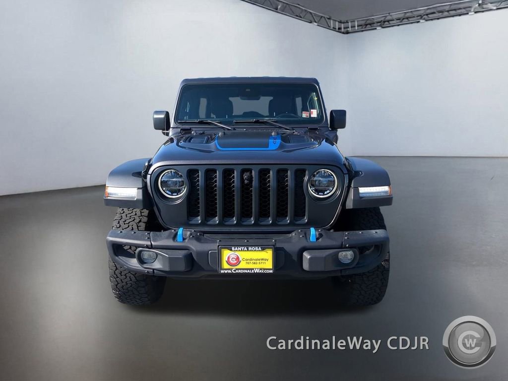 Used 2022 Jeep Wrangler Unlimited Rubicon 4xe w/ Steel Bumper Group image 2